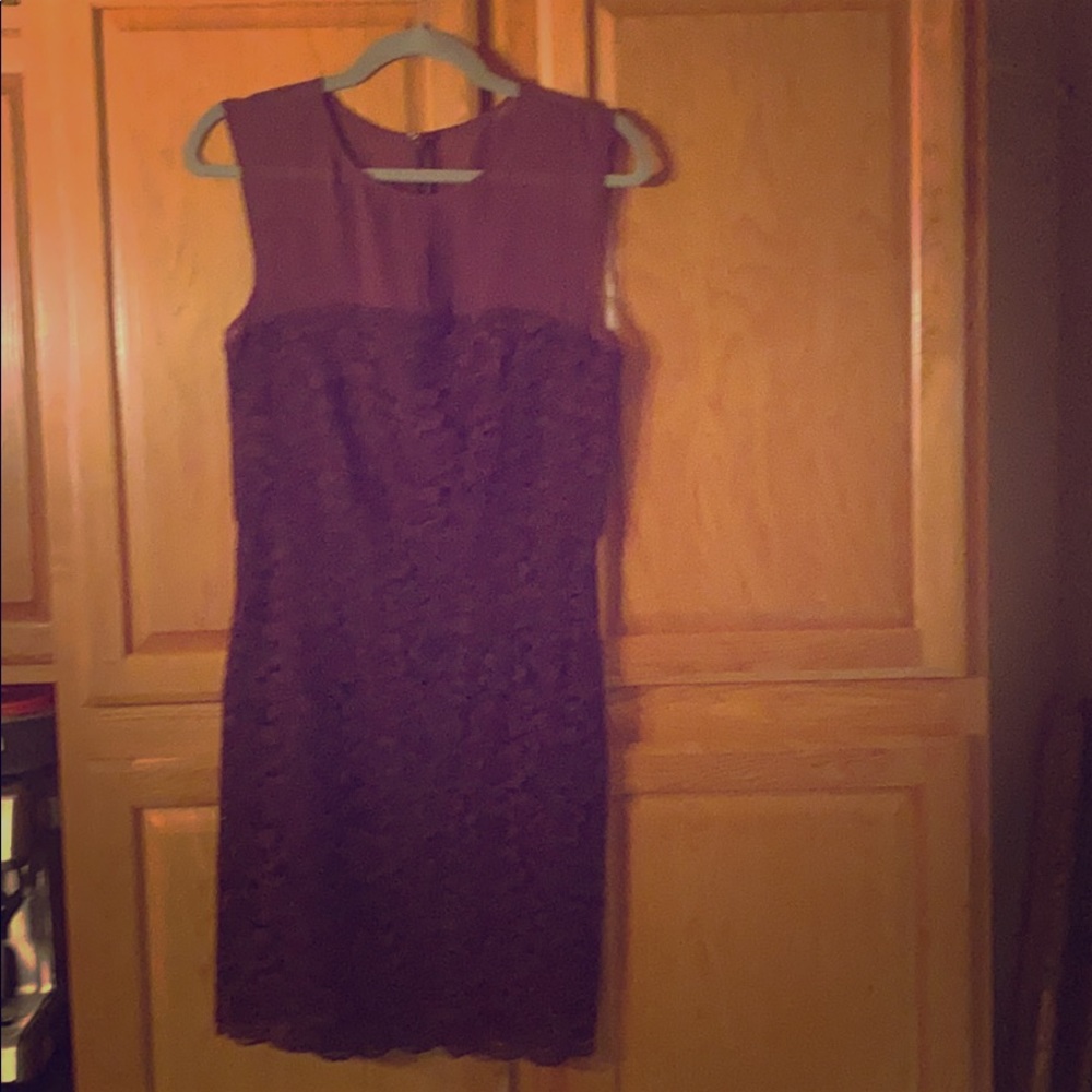 Wine lace DIABEvobFUESYENBWRG DRESS